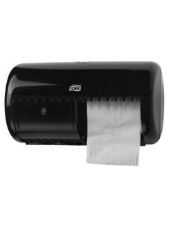 557008 Торк диспенсер для туалетной бумаги в стандартных рулонах, Черный, Т4