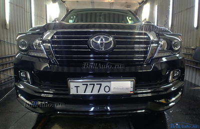 Комплект рестайлинга Toyota Land Cruiser 200 из 2007-2015 в 2016+ (Минимальный)