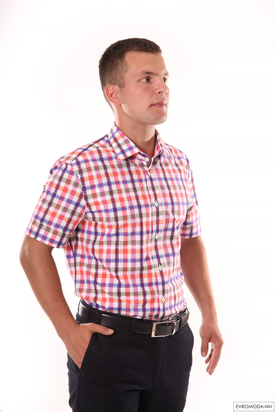 Рубашка мужская Ретко-S-SF- (42)