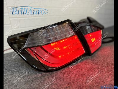 Стопы Toyota Camry 50 стиль BMW черные дымчатые