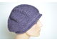 Кепка берет Vizio 4122 B W сиреневая