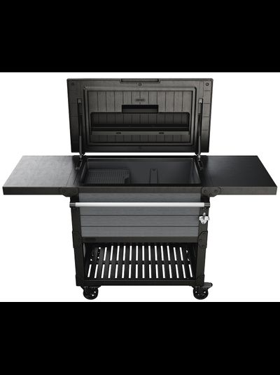 Стол-бар (Patio Cooler &amp; Beverage Cart) серый