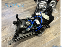 Фары Land Cruiser 200 Brownstone черные 07-15 год