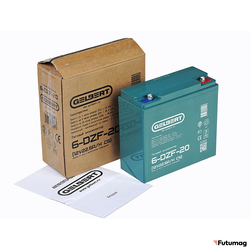 Тяговый аккумулятор Gelbert 6-DZF-20 (12V22.5A/H C5)