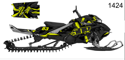 Наклейки на снегоход  Lynx boondocker