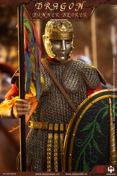 Знаменосец римской ауксилии - КОЛЛЕКЦИОННАЯ ФИГУРКА 1/6 Empire Series-Dragon Banner Bearer (HH18044) - HHMODEL x HAOYUTOYS