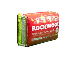 Базальтовый Утеплитель RockWool Лайт Баттс Скандик 800х600х100 (0,288м3) 2,88м2