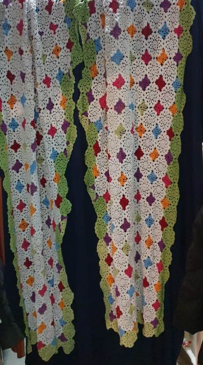 778-1/ Шторы ручной работы, 220х270