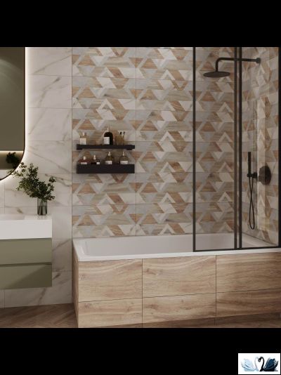 Плитка Belani Guernsey натурал 30 х 60 см, настенная, под дерево Береза керамика