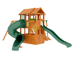 Детская площадка IgraGrad Клубный домик 2 с трубой и рукоходом