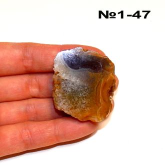 Сердолик натуральный (горбушка) Синара №1-47: 38*33*14мм