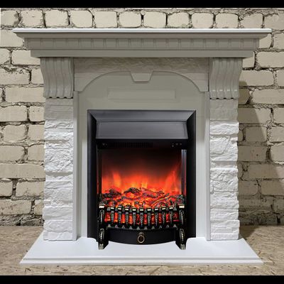 Электрокамин Дублин WT M2 с очагом Fobos