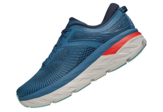 Кроссовки мужские Hoka Bondi 7 WIDE Real Teal/Outer Space 1110530-RTOS (Размеры:  USm 9 2E-27cm)