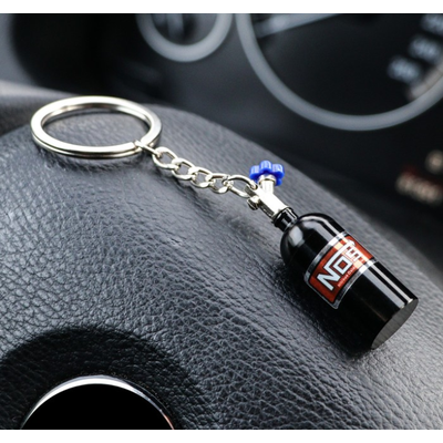 Брелок «Закись азота», металл ЧЁРНЫЙ