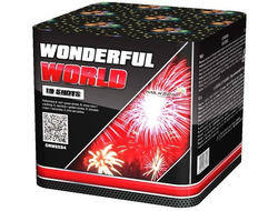 Батарея салютов WONDERFUL WORLD GWM5034 MAXSEM | Neva-Salut.com