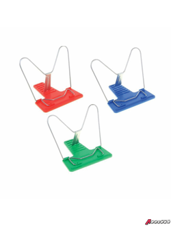 Подставка для книг ПЧЕЛКА, Gold", пластик/металл, ассорти, отделение для ручки, европодвес. 231547