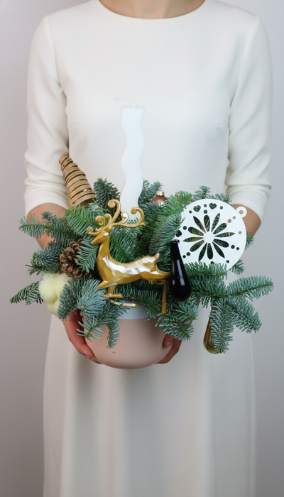 Новогодняя композиция № 1172