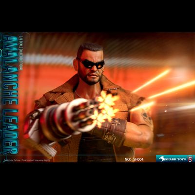 Баррет Уоллес (Final Fantasy VII Remake) - Коллекционная ФИГУРКА 1/6 Fantasy Reset - Avalanche Leader (SH004) - SHARKTOYS