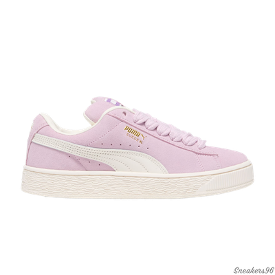 Puma Suede XL Pink White Женские (36-40)