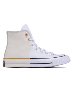 Кеды Converse Chuck 70 высокие бело-бежевые