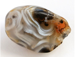 Агат Жеода с водой Энгидро