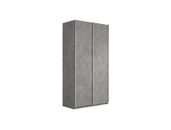 Шкаф-купе 2-х дверный «Траст» 1200 Бетон, Бетон/Бетон