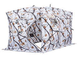 Палатка зимняя утепленная сдвоенная HIGASHI Winter Camo Double Comfort Pro
