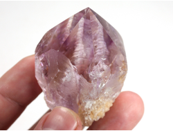 Аметрин, аметист, кристалл полированный со спиленным основанием, Бразилия (51*38*32 мм, 87 г) №37671