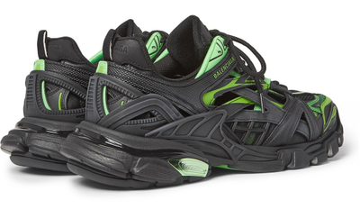 Кроссовки Balenciaga Track.2 Trainer Black Green