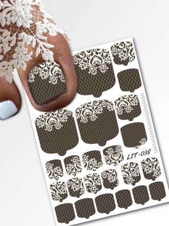 Мини пленки для педикюра LIT-038