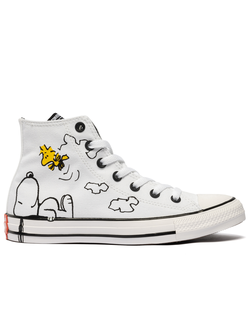 Кеды Converse Snoopy x Peanuts Chuck Taylor All Star "СНУПИ" 168401C купить оригинал в Москве