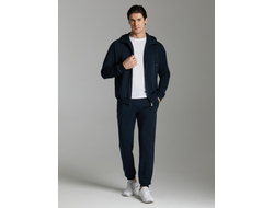 Черный спортивный костюм мужской 11SKM-1828