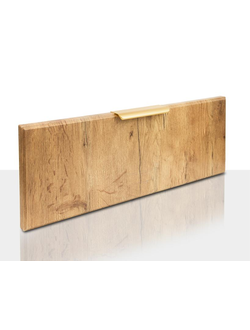 Ручка торцевая Hidden PT02 128мм, матовое золото