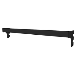 Чёрная перекладина 20×40 мм для торгового оборудования