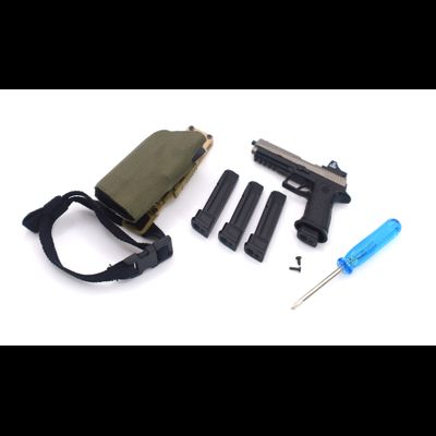 Пистолет с кобурой и подсумками под магазины - 1/6 (26062R) - Easy&amp;Simple