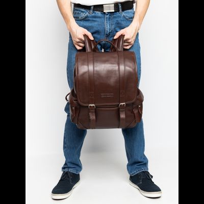 Кожаный рюкзак Montalbano Premium brown (арт. 3097-53)