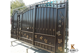 кованые ворота 