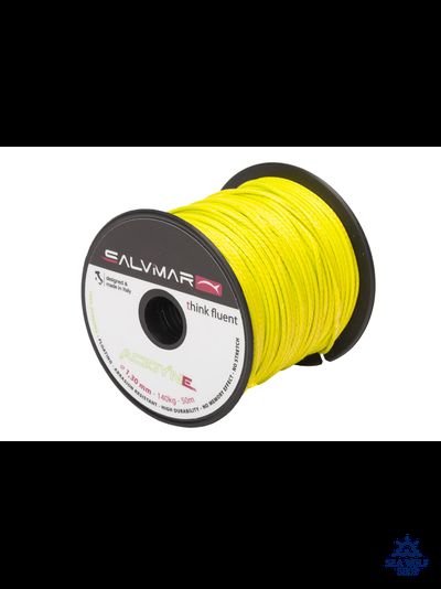 Линь 1.3мм Salvimar ACTIVE DYNEEMA желтый 140кг, за 1м