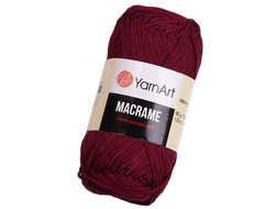 Macrame (YarnArt) цвет № 145 бордо