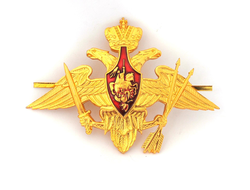 Эмблема на тулью мет. РВСН