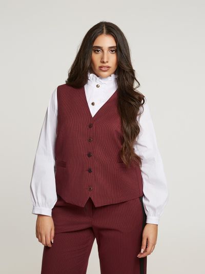 Женская блузка с принтом большого размера в модном бутике XLady