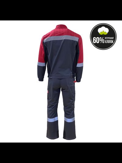 Костюм ФОРМУЛА КОТТОН с полукомбинезоном
