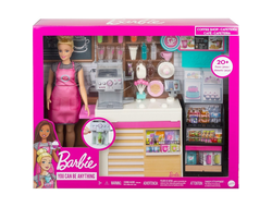 Barbie Набор игровой Кем быть Кофейня, GMW03