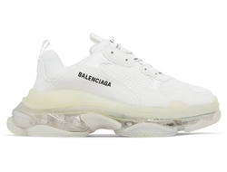 Balenciaga Triple S Sneaker Clear Sole White