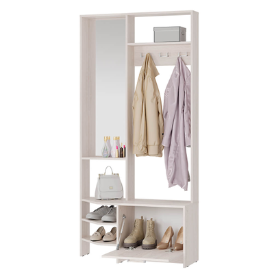 Прихожая Тео ясень белый (BTS)