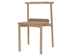 Стул Вокс, Размер (ШхГхВ): 536х513х833 (высота сидения: 462), мм, тон массива и обивка на выбор