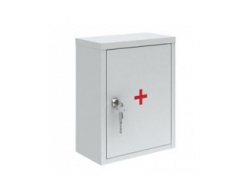 Металлическая аптечка медицинская АМ - 1