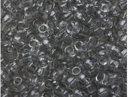 Японский бисер Toho 11/0 9 Transparent Light Gray / Прозрачный светло-серый
