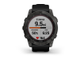 GARMIN FENIX 7X Sapphire Solar титановые угольно-сервые DLC с силиконовым ремешком на Умном Гаджете