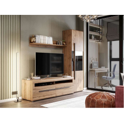 Ницца гостиная Тумба ТВ, 1598х516х520, дуб вотан